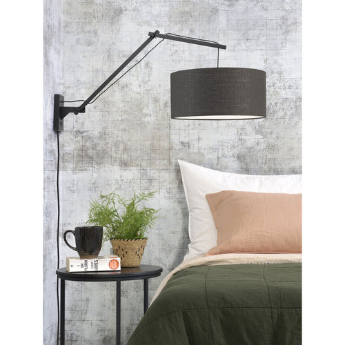 GOOD&MOJO wandlamp Andes - zwart - Ø47cm - vtwonen shop