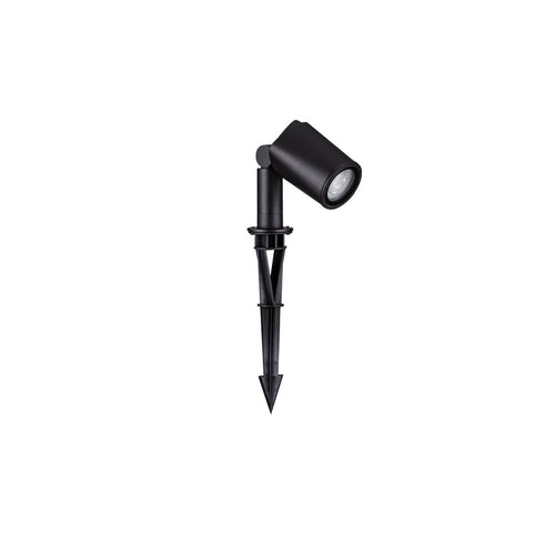 Nova Luce SPY 19 cm buitensteker met zandkleurige zwarte GU10 fitting, 1x10W, IP65