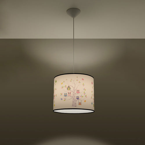 Sollux Lighting Hanglamp OWLS 30 - 30x30x82cm