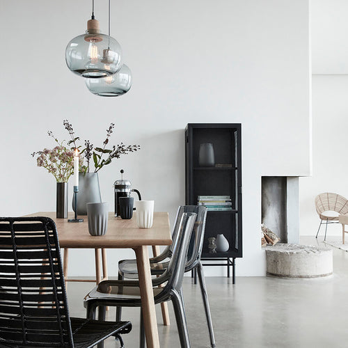 Hübsch vaas Gleaming - ijzer - ø7xh10, ø7xh16, ø7xh20cm - vtwonen shop