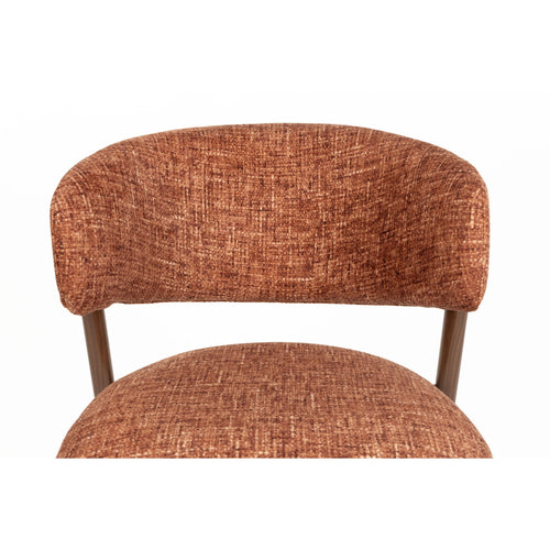 Housecraft Living Patti Eetkamerstoelen Gemêleerd Terracotta - Set van 2