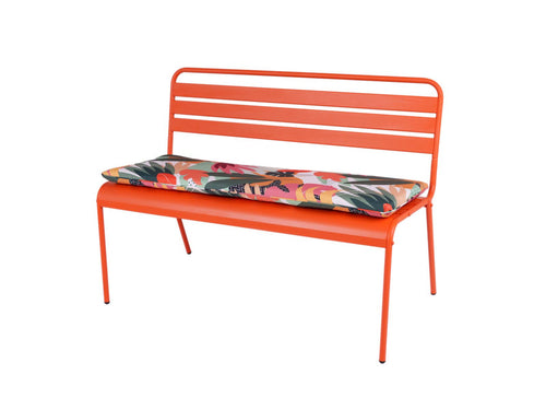 MaximaVida metalen tuinbank Max 120 cm oranje - vtwonen shop