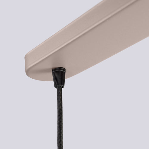 Sollux Lighting Hanglamp HALO 2L taupe - 33,5x6x120cm