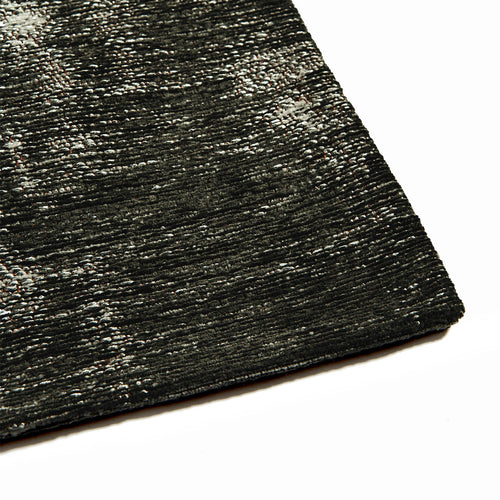 Lola&Moi vloerkleed Night Road - zwart - 170x240cm