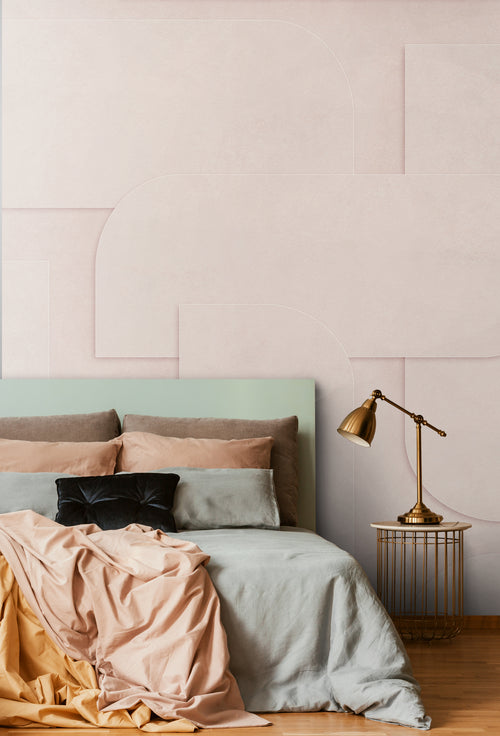 ESTAhome fotobehang 3D-motief blush - 300 x 279 cm - 159379 - vtwonen shop