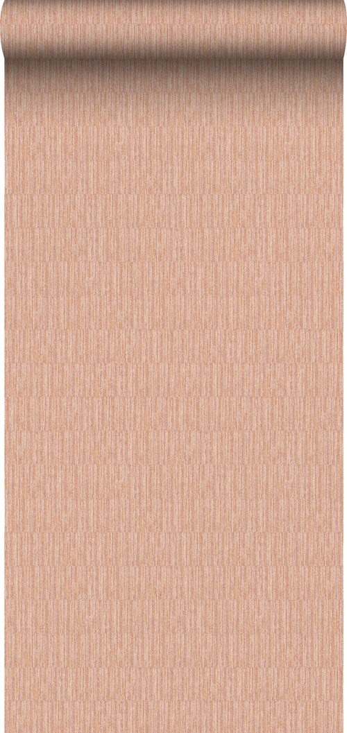 Sanders & Sanders behang effen perzik roze - 53 cm x 10 m - 640377