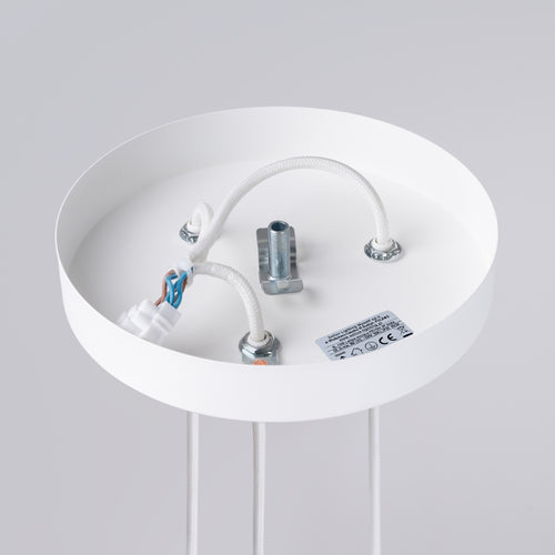 Sollux Lighting Hanglamp PRYSM 3P wit - 19,5x19,5x120cm