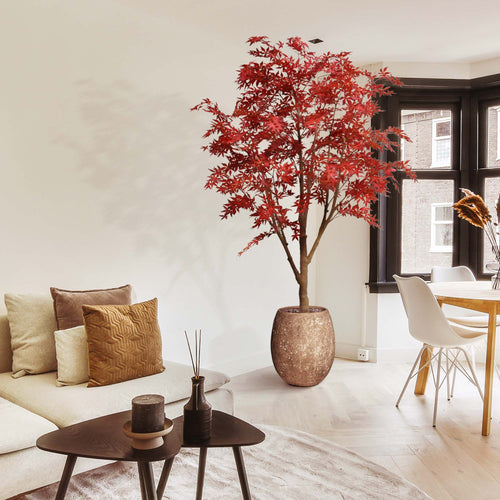 Maxifleur Acer kunstboom 280cm - burgundy