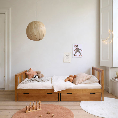 Petite Amélie Kinderbed - MILO - 90x200 cm - Grenen - bruin