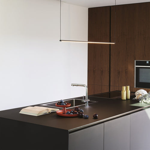 Ideal Lux ESSENCE Geïntegreerde Led Hanglamp Zwart 126cm 3000K