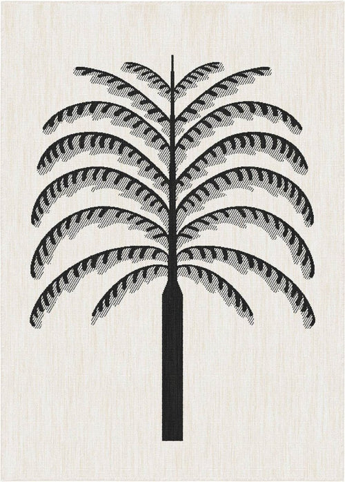 Buitenkleed Breeze zwart/wit - Interieur05