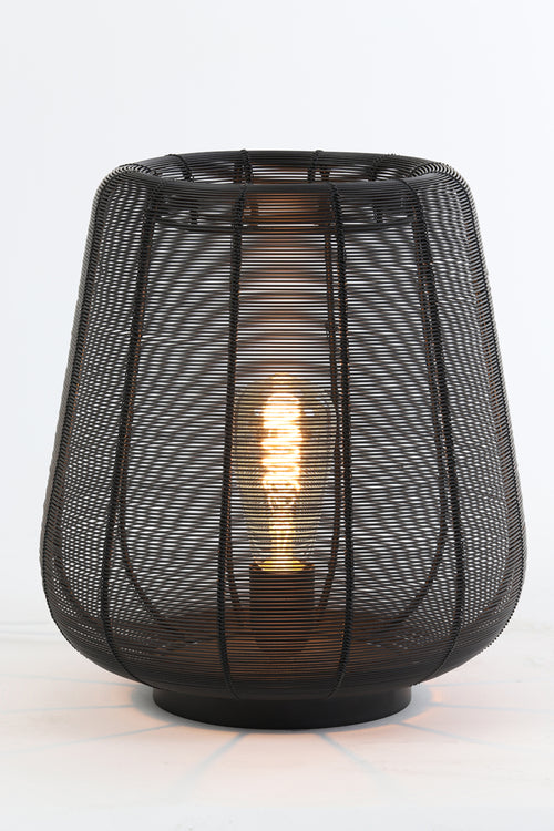 Light & Living tafellamp ADETA - Ø29x31.5cm - zwart