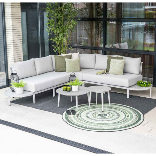 Garden Impressions loungeset Queenstown taupe - 3-delig - vtwonen shop