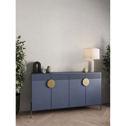 Nova Luce AMMOS Tafellamp met ronde kap, wit, E27, 1x12W