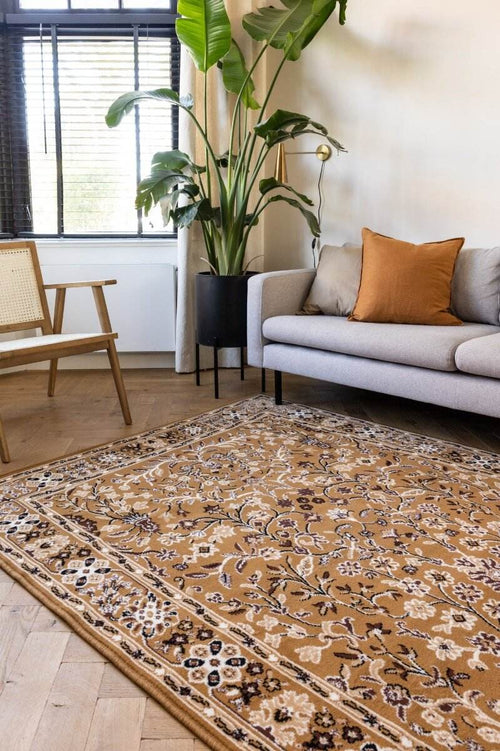 Interieur05 Vintage Vloerkleed Nazly Geel - 160 x 230 cm - vtwonen shop