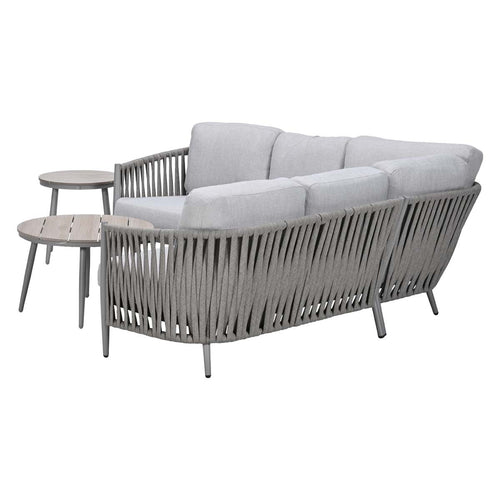Garden Impressions Loungeset Devin hoek 5-delig - Lucas loungetafels