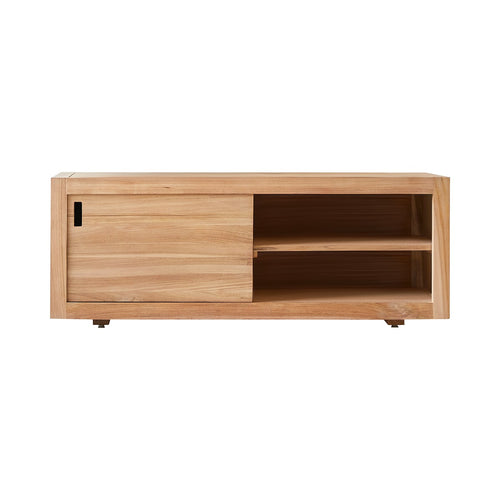 Tikamoon Teak tv-meubel 120 cm - Naturel - vtwonen shop