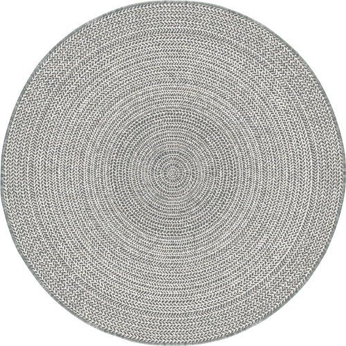 Rond buitenkleed Solid grijs - Interieur05 - 240 x 240 cm - vtwonen shop