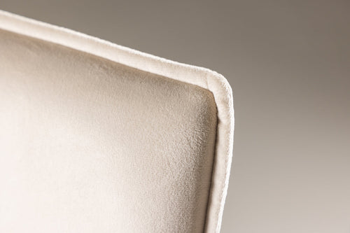 Rebellenclub Eetkamerstoel Sesto - Beige Velours