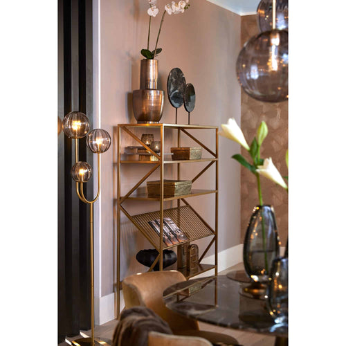 Light & Living vaas Datuh - brons - Ø29cm