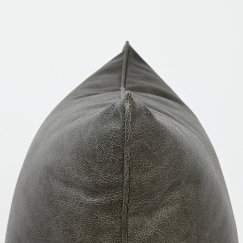 Darcy & Duke sierkussen Art Leather Military - Groen - 55x55cm
