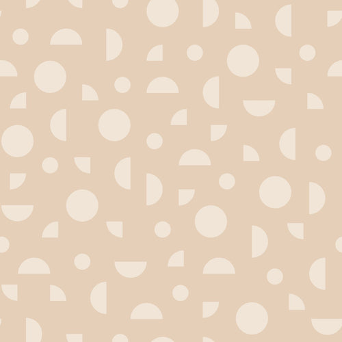 ESTAhome behang grafisch motief donker beige - 50 x 900 cm - 139750 - vtwonen shop