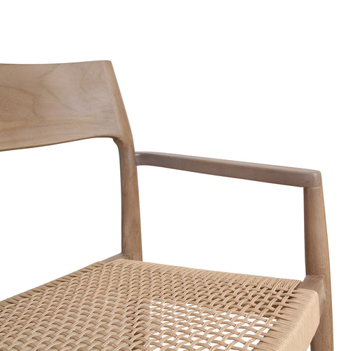 Raw Materials tuinstoel Freya met armleuning - Naturel - vtwonen shop