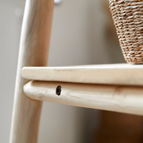 Tikamoon Massief teakhouten rek - Naturel - vtwonen shop