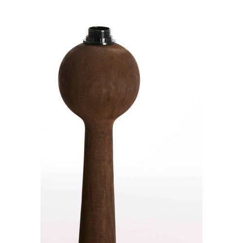 Light & Living vloerlamp Festina - bruin - Ø18cm