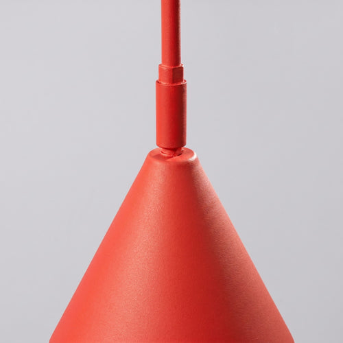 Sollux Lighting Wandlamp NOX rood - 14x61x30cm
