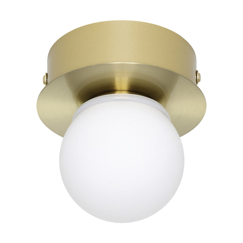 EGLO plafondlamp Mosiano - led - ø 11 cm - goud/wit - vtwonen shop