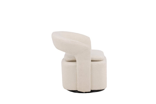 Rebellenclub Fauteuil Akando - Wit Bouclé - vtwonen shop