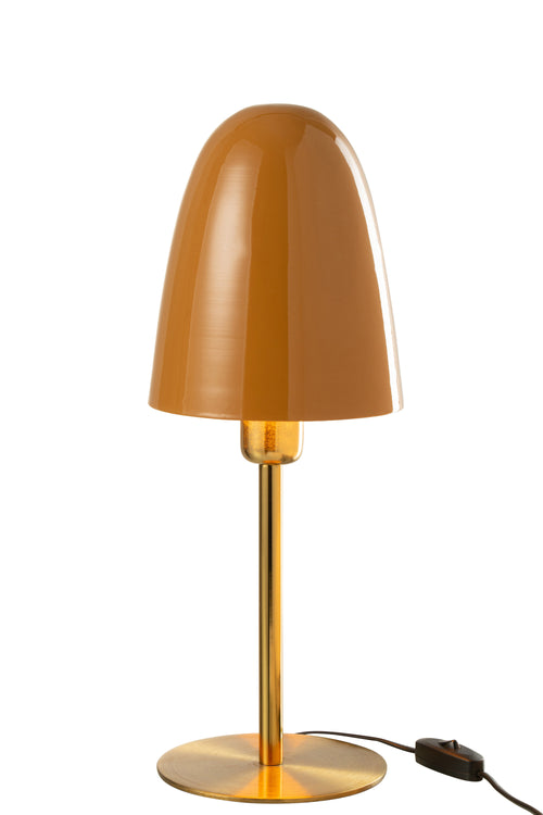 J-Line tafellamp - metaal - oker/goud - vtwonen shop