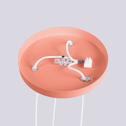 Sollux Lighting Hanglamp HALO 3P perzik - 25x25x125cm