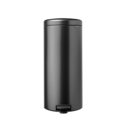 Brabantia NewIcon Pedaalemmer, 30 liter, kunststof binnenemmer - Confident Grey
