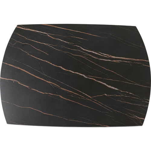 Kare Design Uitschuifbare eettafel Twist 180x90cm zwart