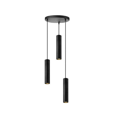 LABEL51 Hanglamp Ferroli - Zwart Metaal - 30x30x143cm