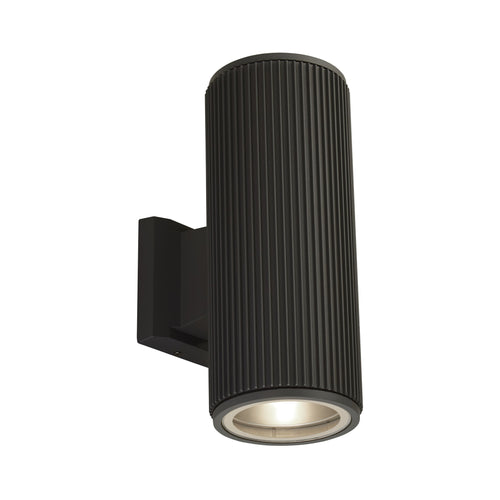Searchlight buitenlamp Hamburg - 2 lichts - 17  x 28   cm - zwart