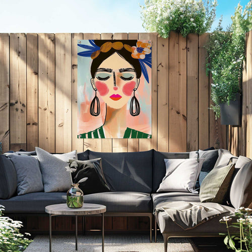 Reinders Bold Beauty tuinposter -  meerkleurig/multi color - tuin - 80x60cm