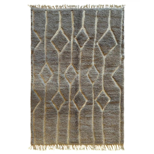 AFK Living vloerkleed Berber - handgemaakt - Wol - 200 x 300 cm