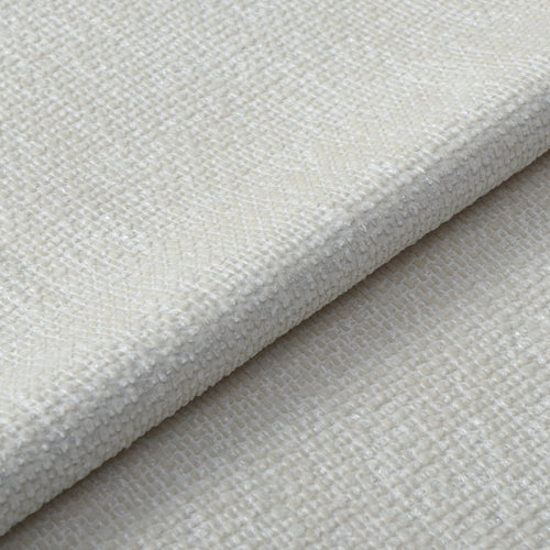 Sia Home - Rechte bank BARI - Chenille fluweel - Crème - 258cm - vtwonen shop