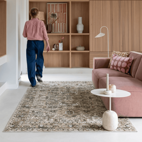 Interieur05 Vintage vloerkleed Evora Groen