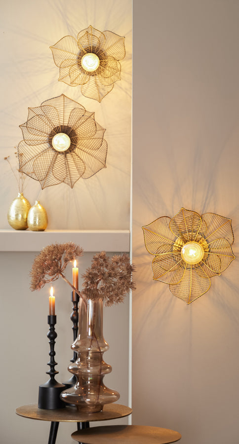 Light & Living kandelaar SHEVA - Ø10x42cm - zwart