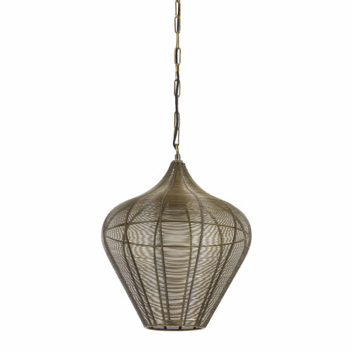 Light & Living hanglamp Alvaro - brons - Ø36cm - vtwonen shop