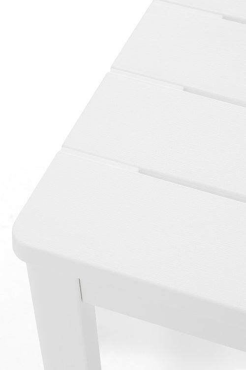 Keter Troy Deluxe Bijzettafel - 40.5x40.5x2cm - Wit