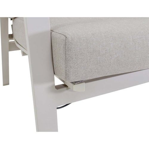 Lesli Living bistrostoel Ohio - beige - 72x81x98cm - set van 2