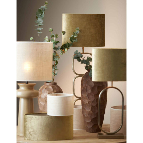 Light & Living lampenkap Sendai - bruin - 25x25x18cm - vtwonen shop