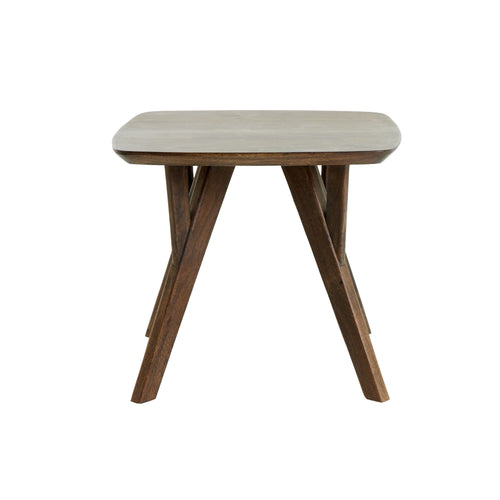 Light & Living bijzettafel Quenza - bruin - 50x50x42cm