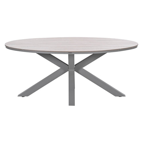 Garden Impressions tuintafel Tulli light teak vironwood - 180x115 cm - ovaal - vtwonen shop