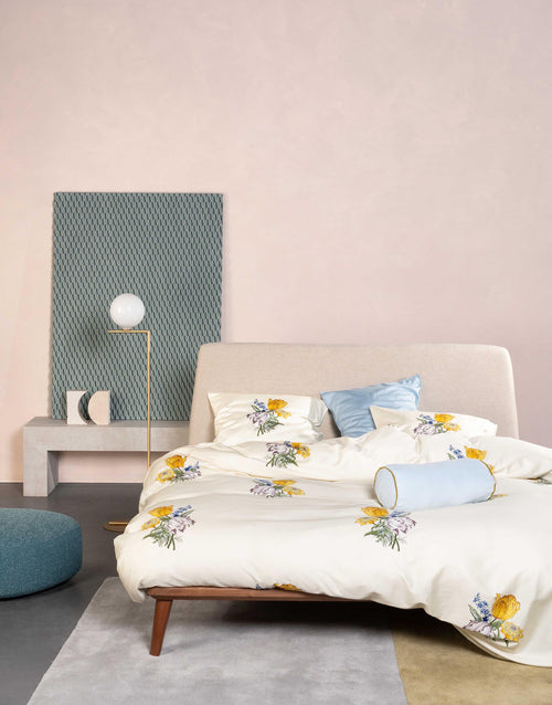 Essenza Cornelie dekbedovertrek - Eenpersoons – 140x200/220 cm - Vanille